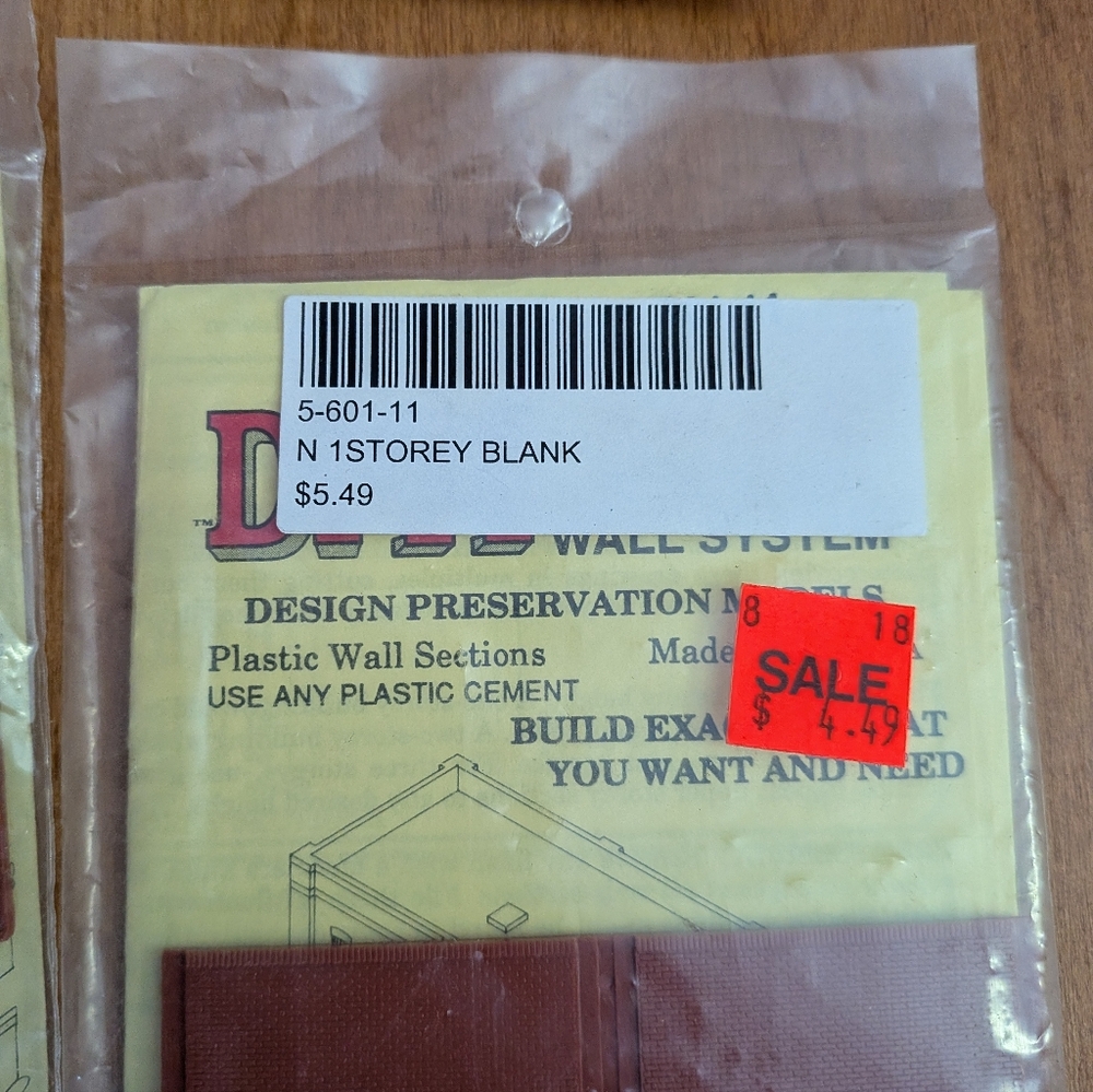Model Train Detailing Parts Set DPM Building Kit - Picture 4 of 6